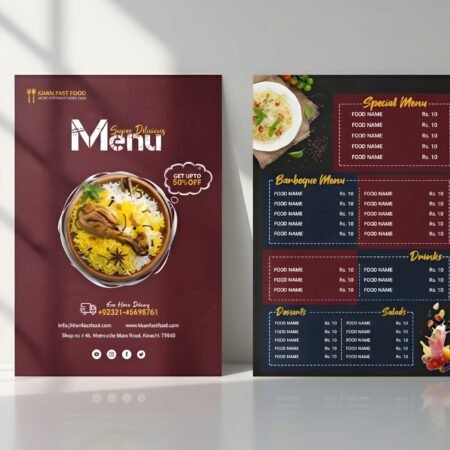 Menu Card