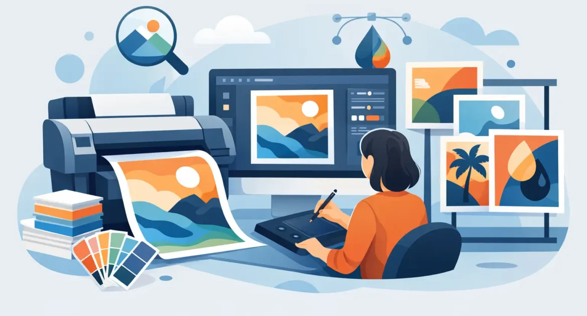 Digital Printing Services Poster Guide