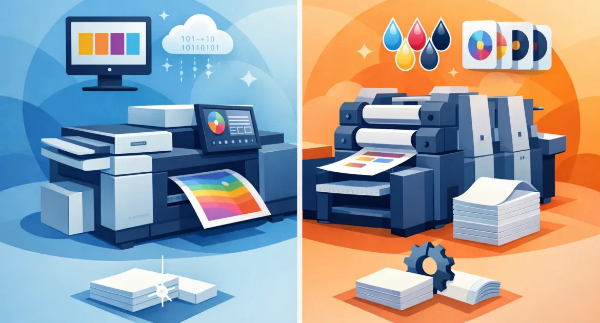 Digital Printing vs Offset for Your Next Job